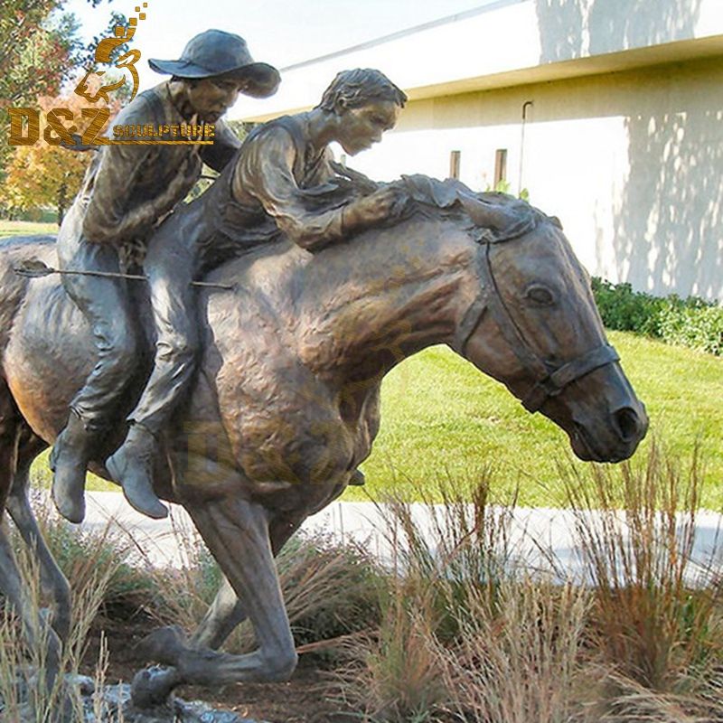 bronze statue horse
