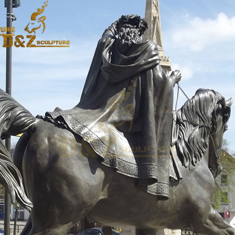 arabian horse statue