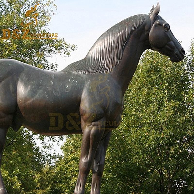 horse statues outdoor