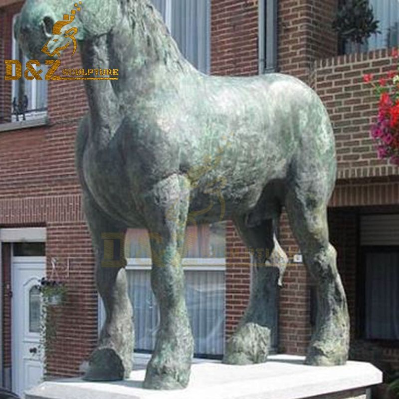 statues with horses