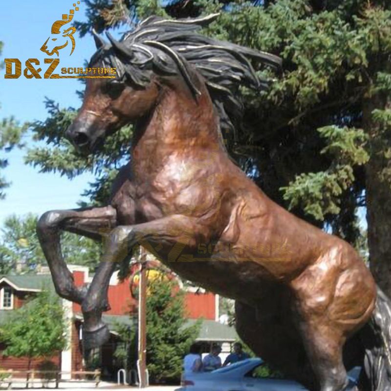 horse bronze sculptures