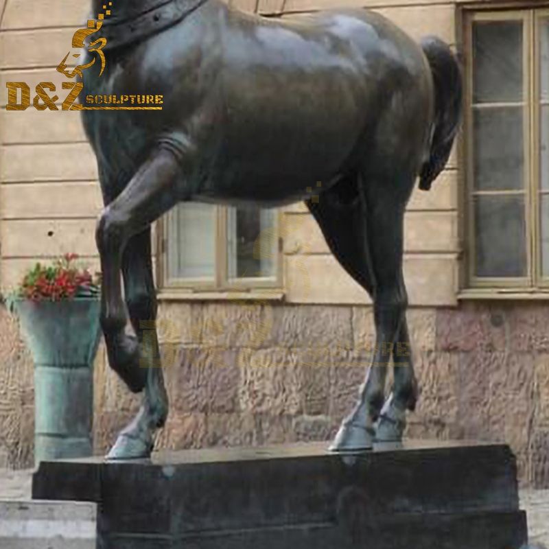 galloping horse statue