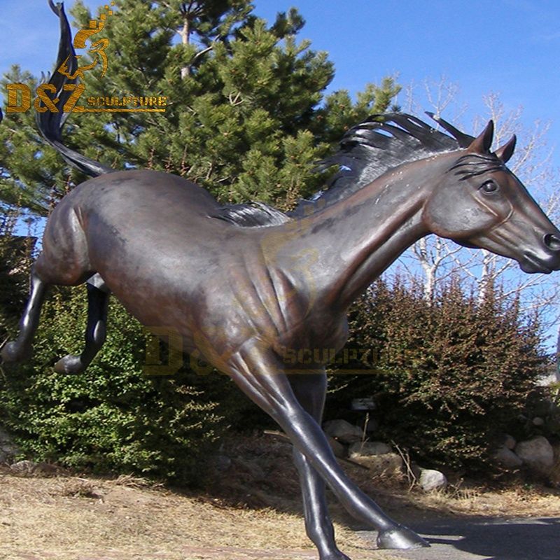 antique horse statues