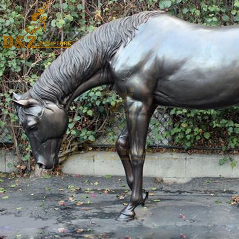 horses grazing