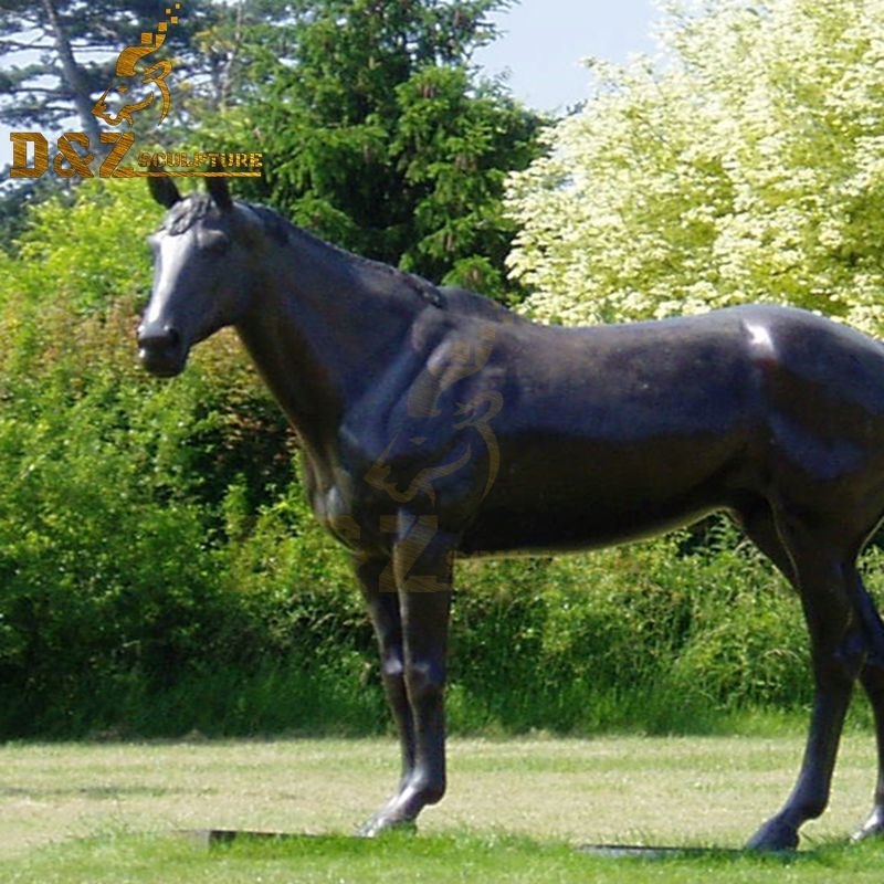 metal horse bronze sculptures