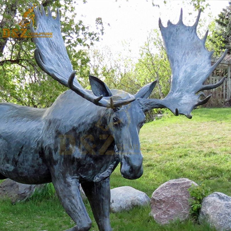 moose yard sculpture