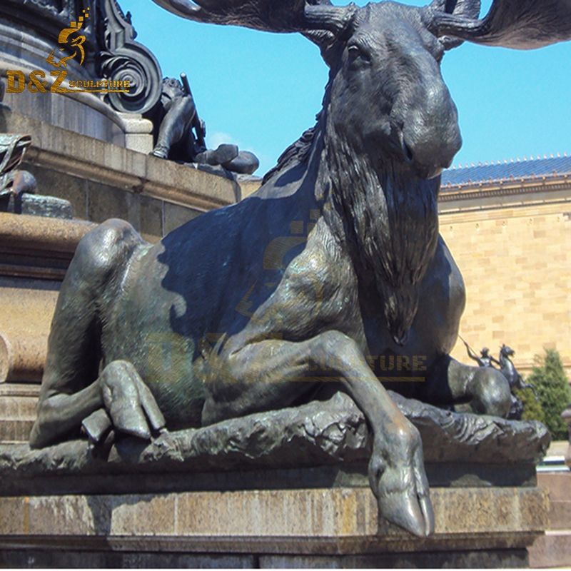 moose sculptures for sale