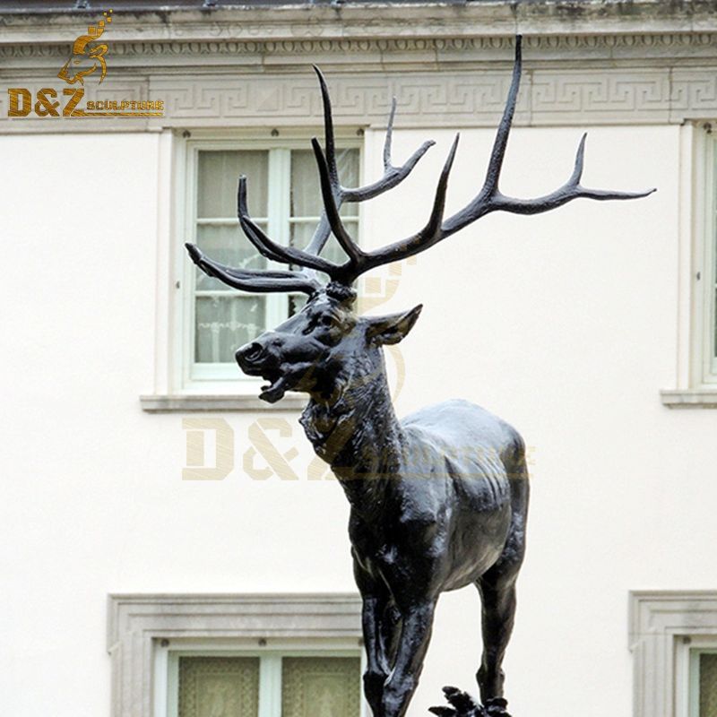 elk statue life size