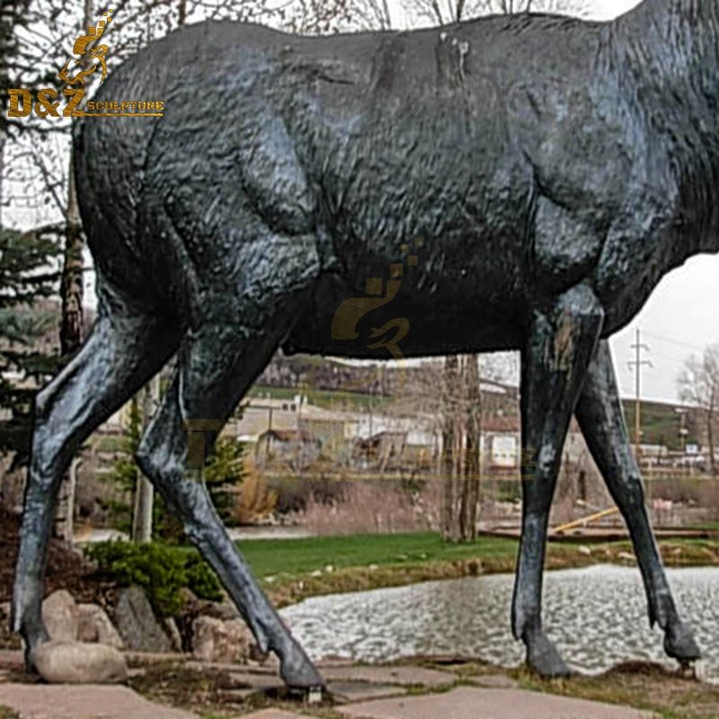 elk statue outdoor