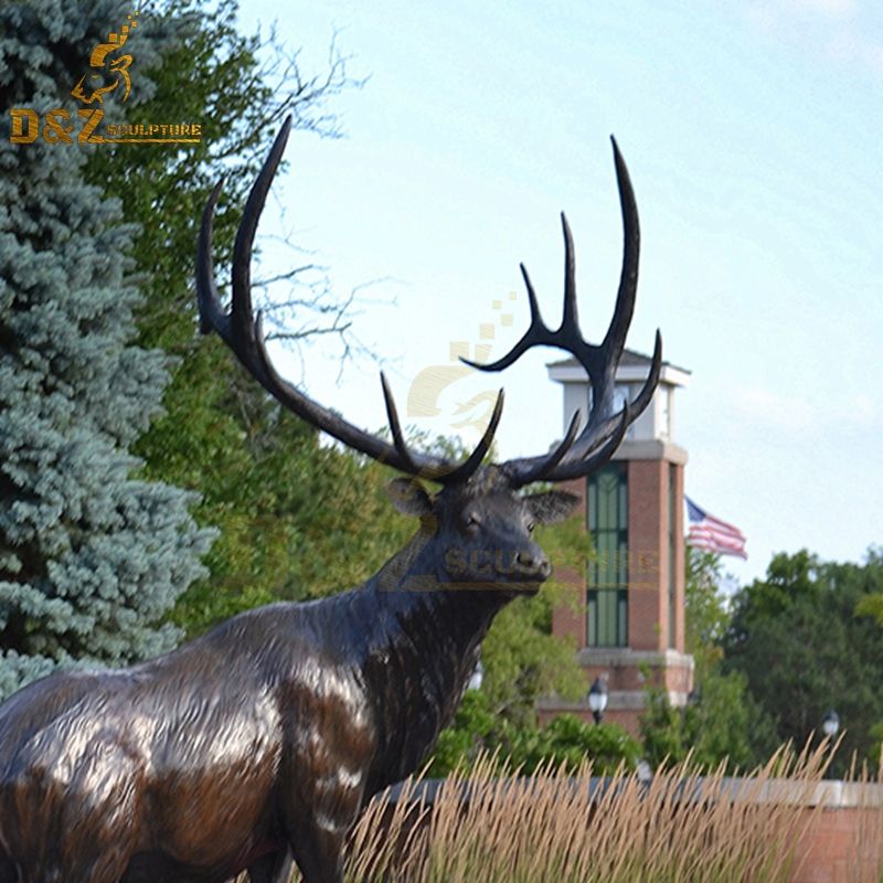 elks statue outdoor