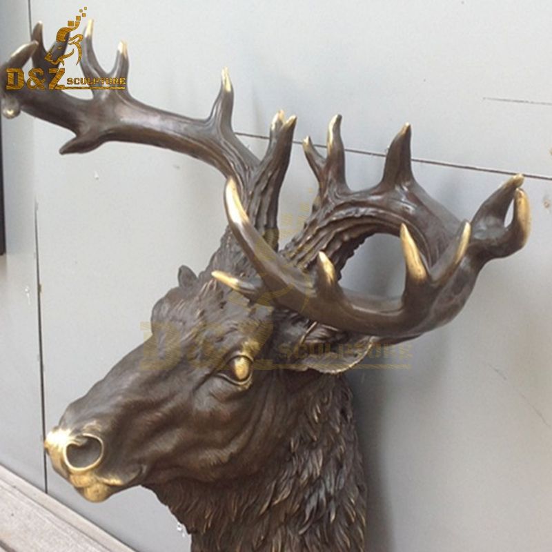 deer head bust