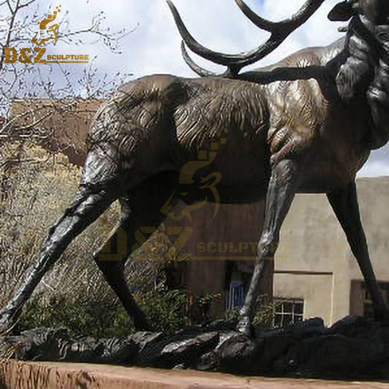 big elk statue