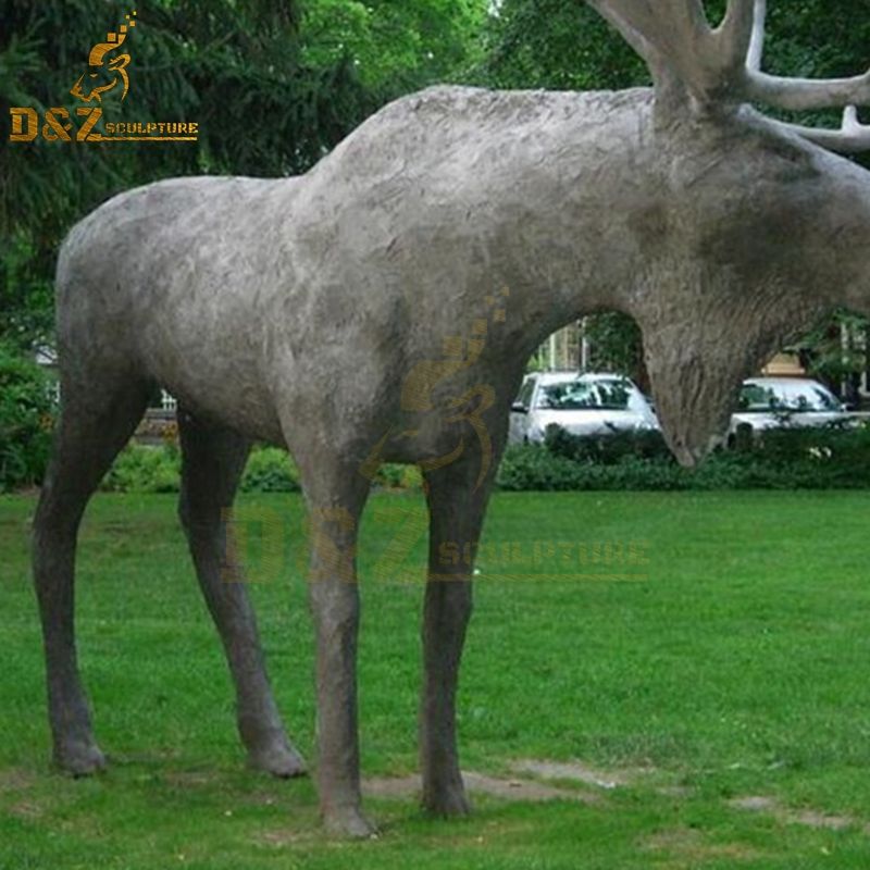 metal yard moose