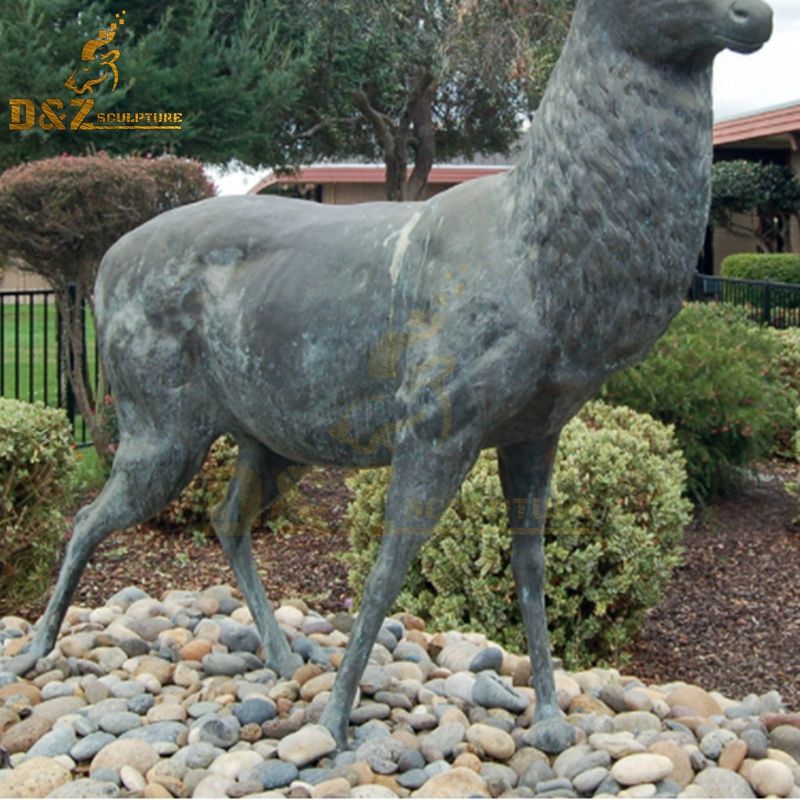brass stag statue