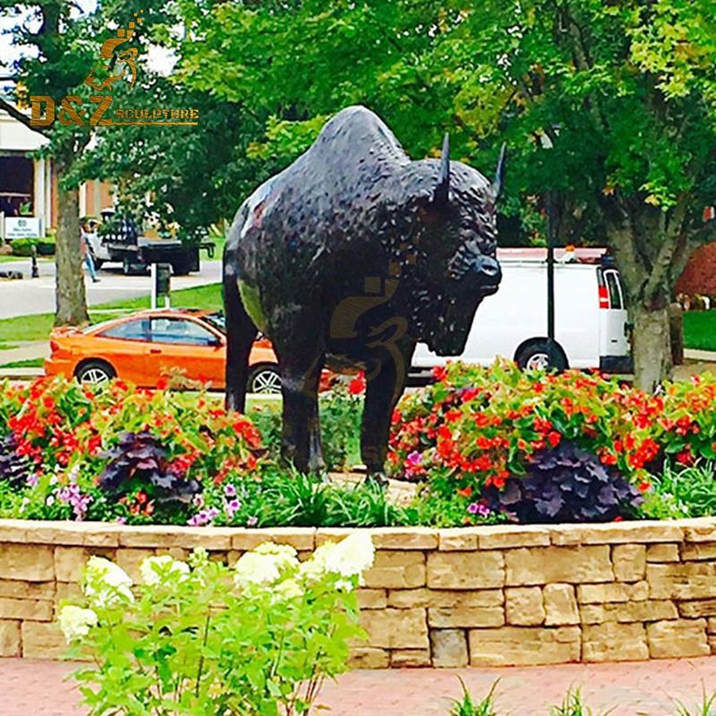 american bison statue