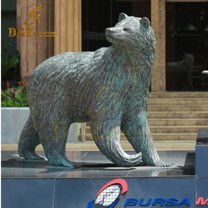 bull bear sculpture
