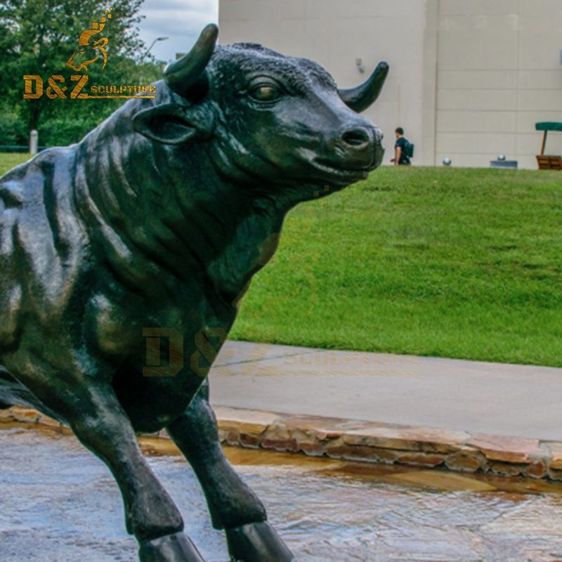 bull statue modern