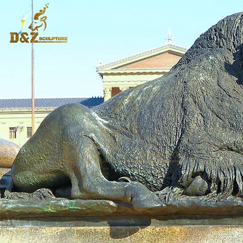 bison art sculptures