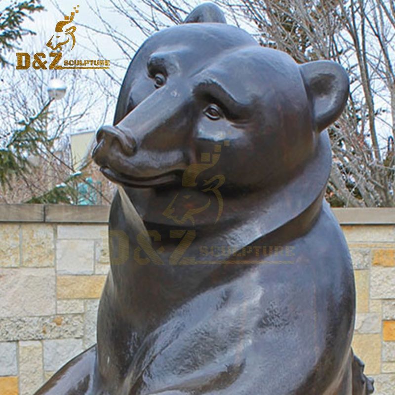 bear sculpture for garden
