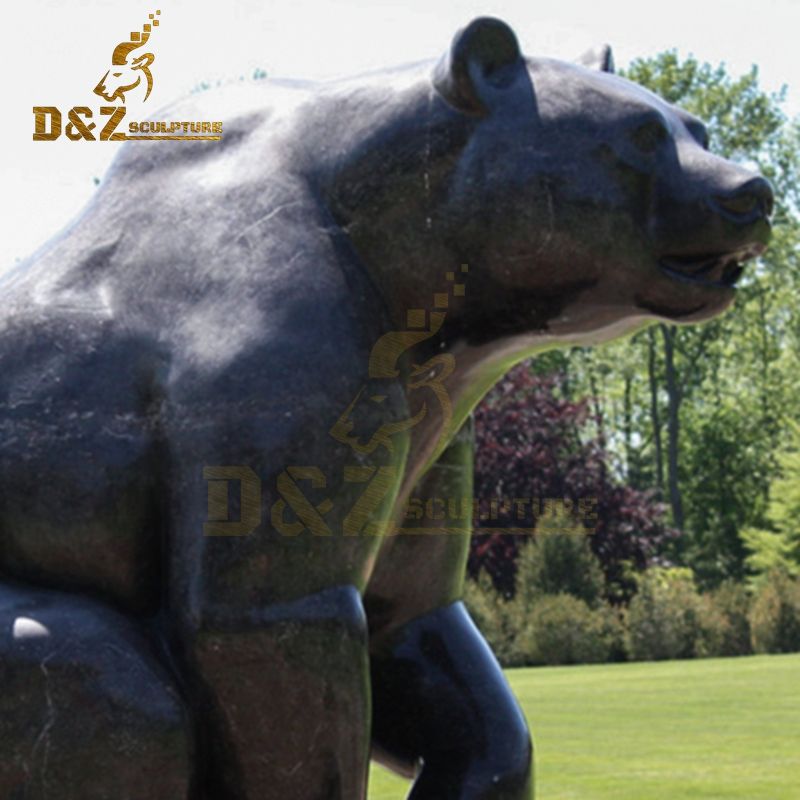 bear lawn statue