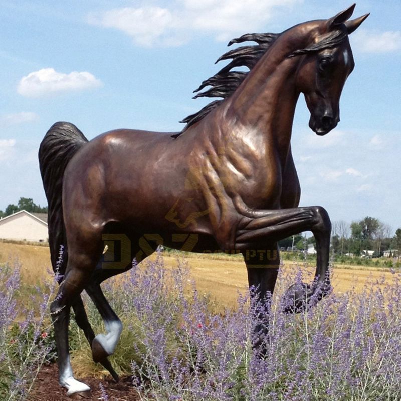 Bronze Life Size Horse Sculpture