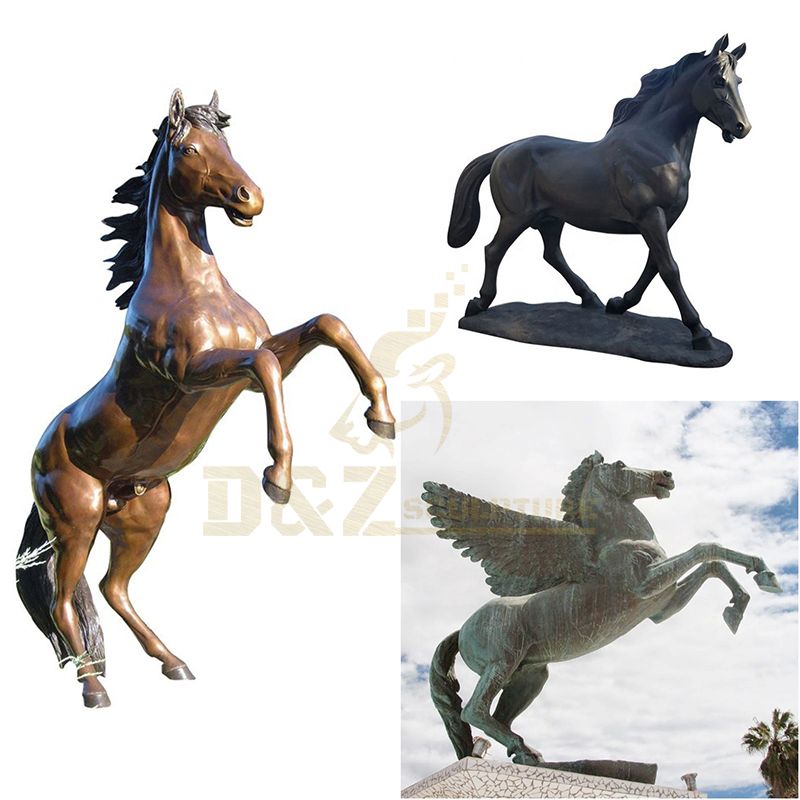 Bronze Life Size Horse Sculpture