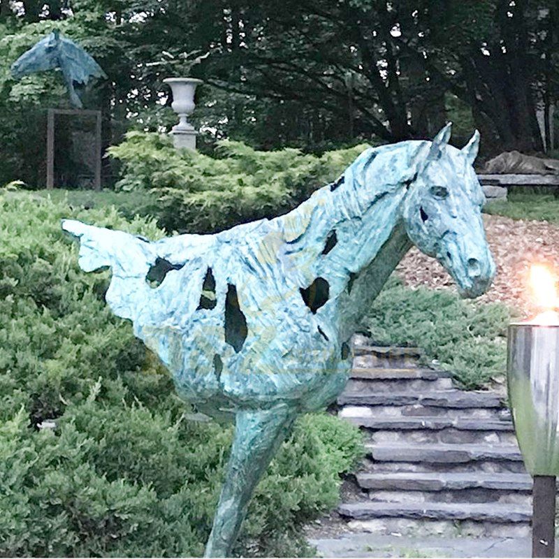 Garden Decoration Art Bronze Horse Sculpture Animal Bronze Statue