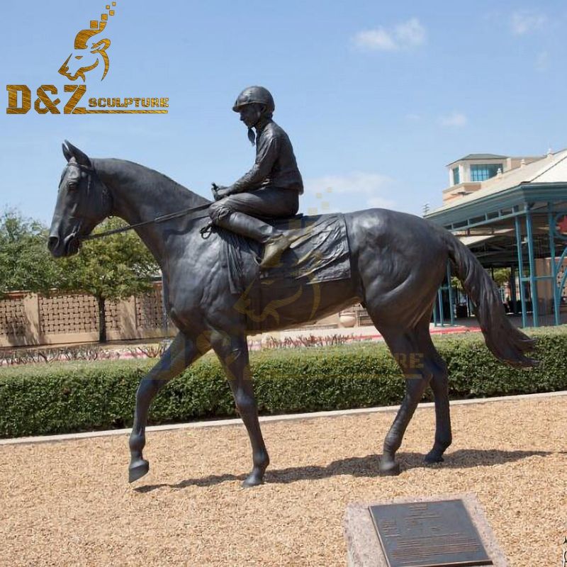 race horse statue
