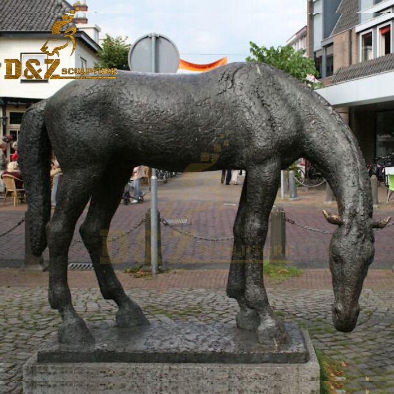 standing horse sculpture