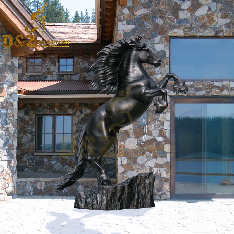 life size outdoor horse statue