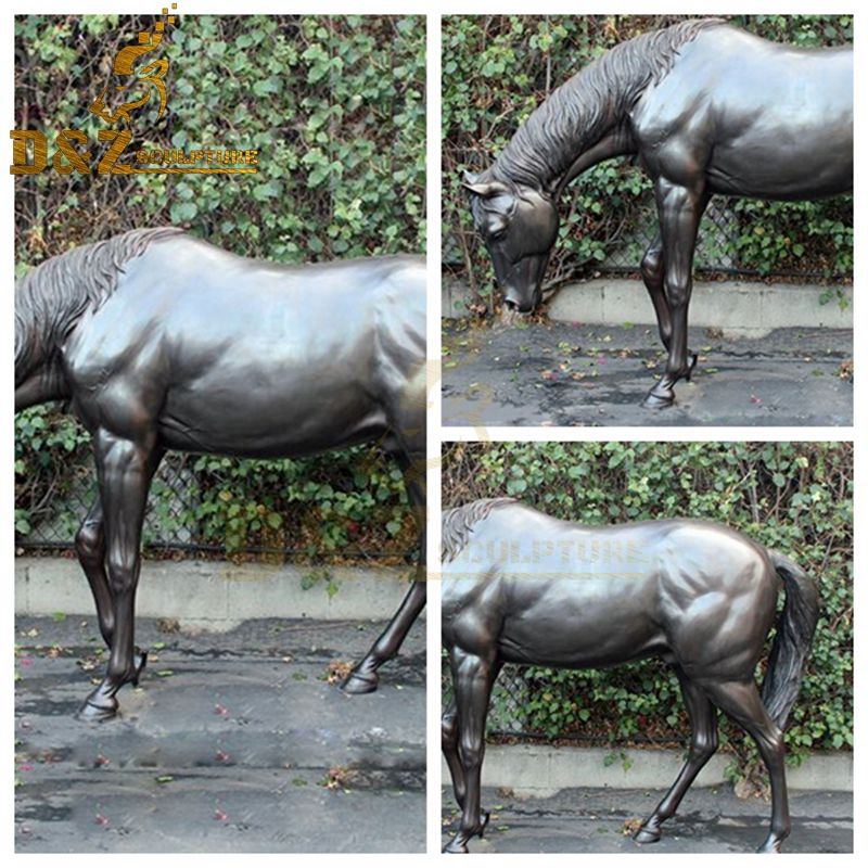 horse garden statue