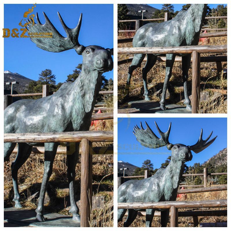 moose sculptures for sale