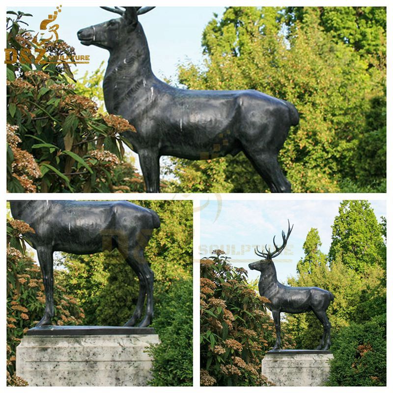 deer garden statue