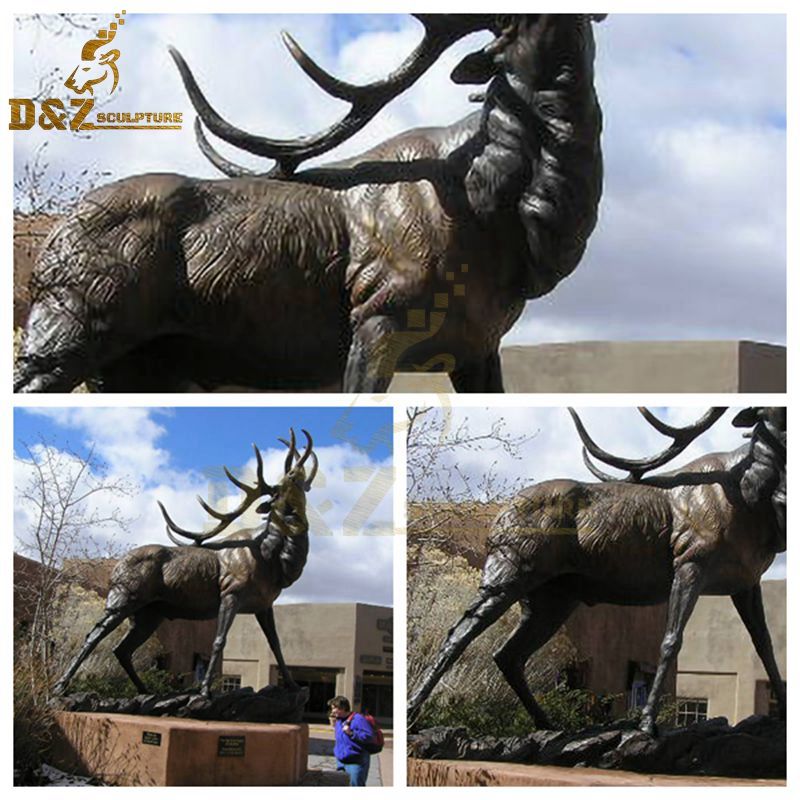 elk garden sculpture