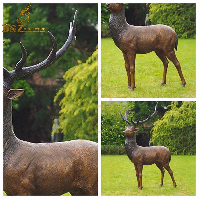 stag deer sculpture