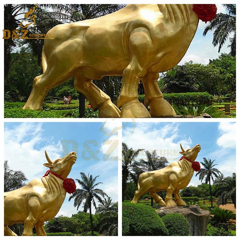 bull outdoor sculpture