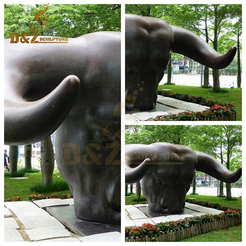 bull head statue