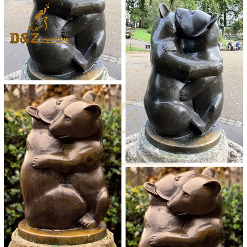 outdoor bear statues