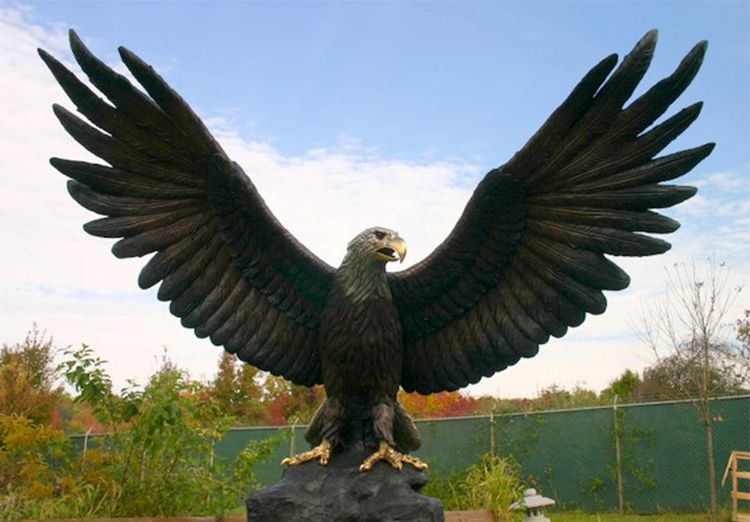 Eagle statues for outside